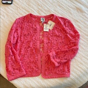 Anne Klein Pink Floral Women's Blazer